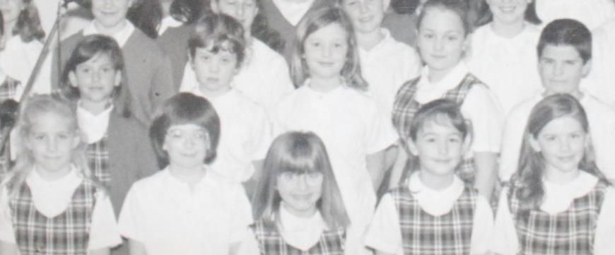 St. Helena Catholic School class with Layla Fanucci